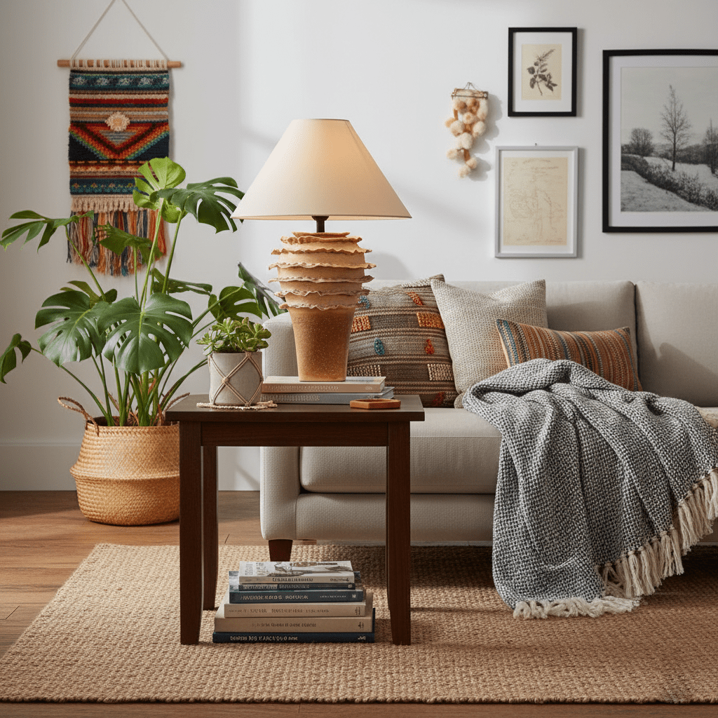 Morege Keramic Table Lamp