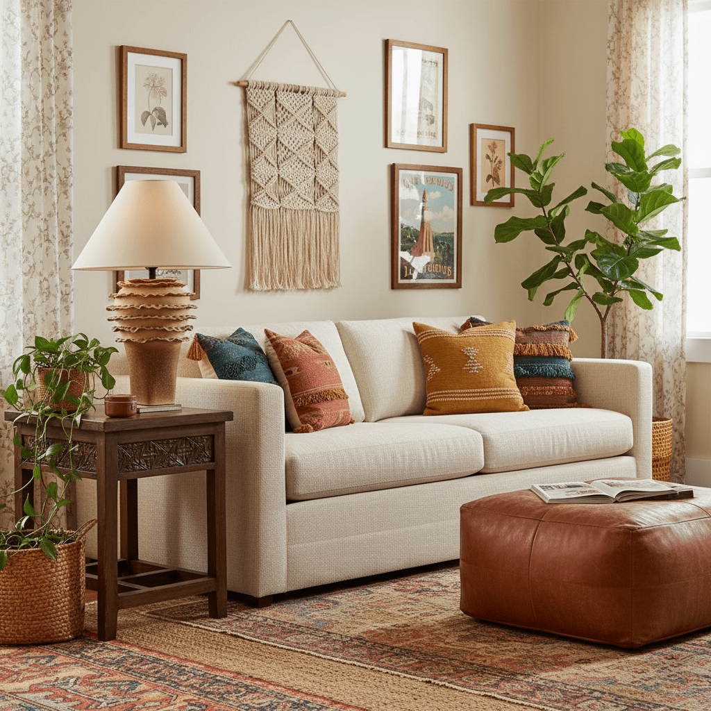 Morege Keramic Table Lamp