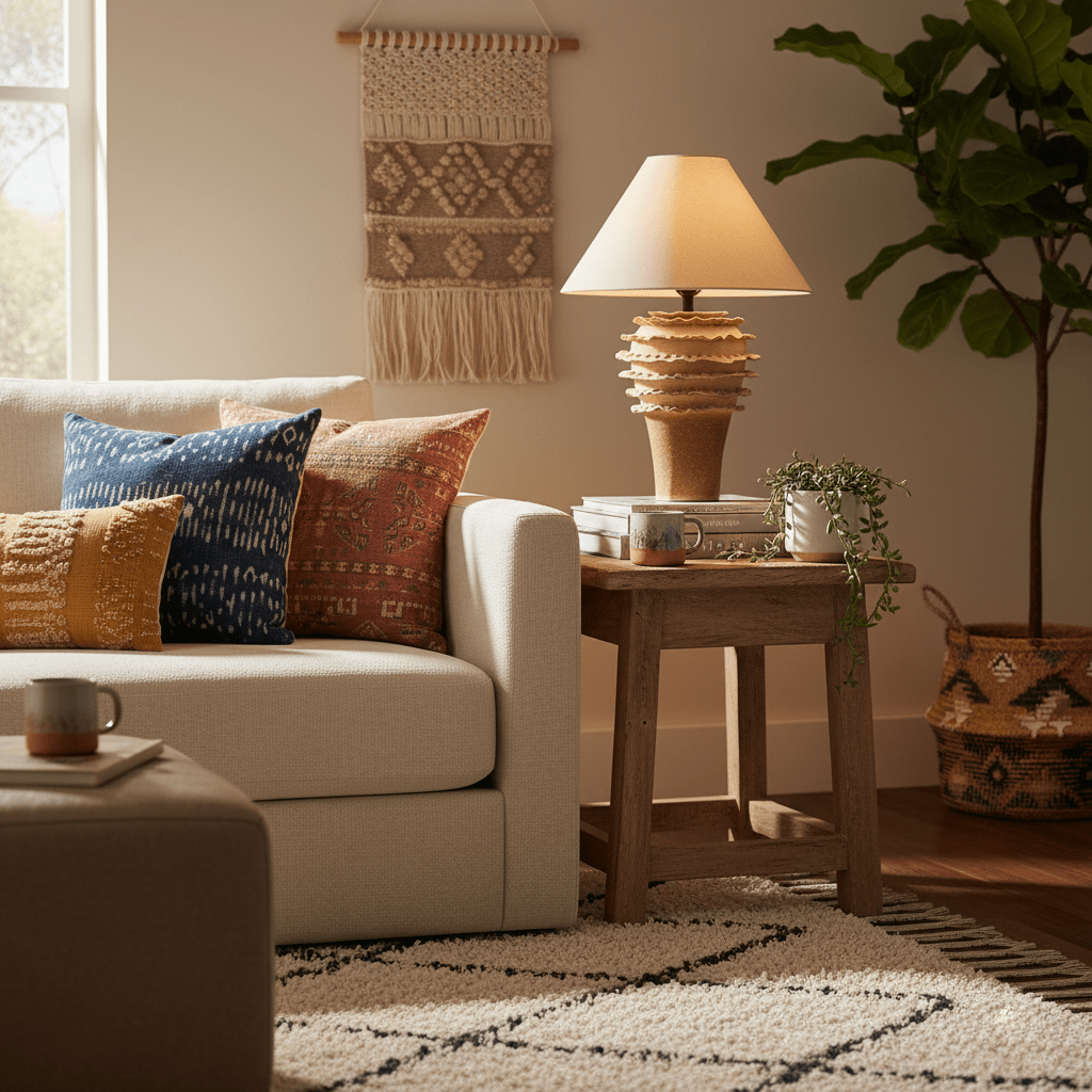 Morege Keramic Table Lamp