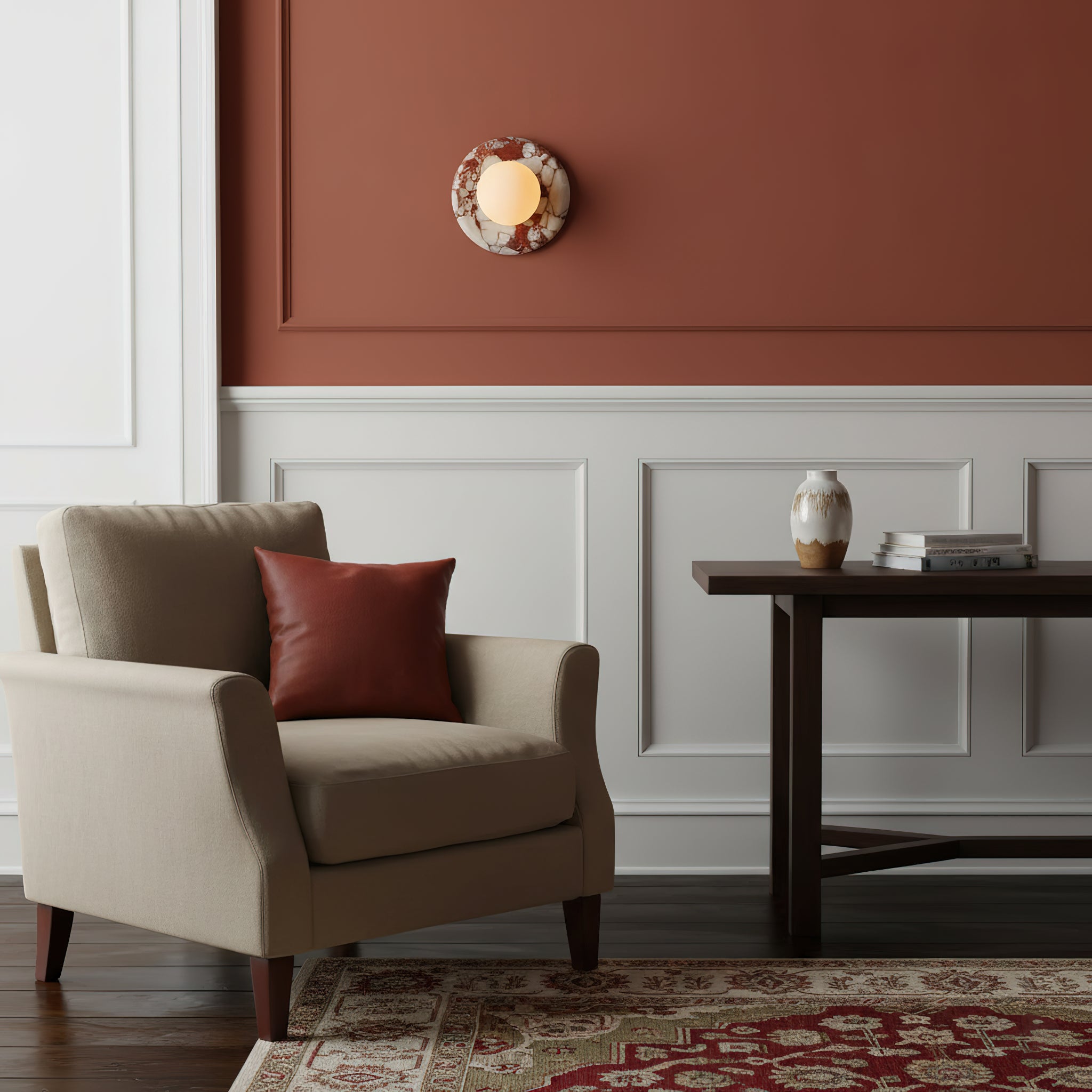 Alronro Round Wall Light