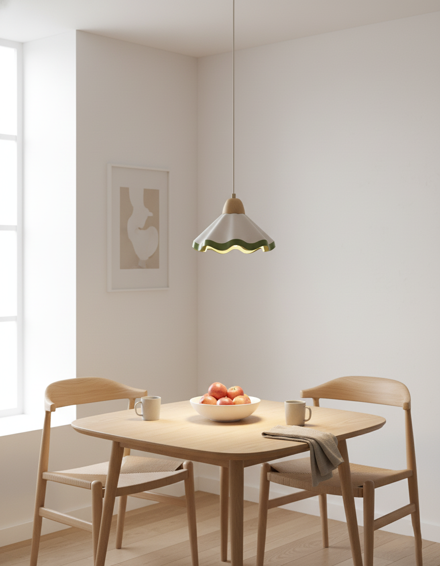 Najano Scalloped Pendant Light