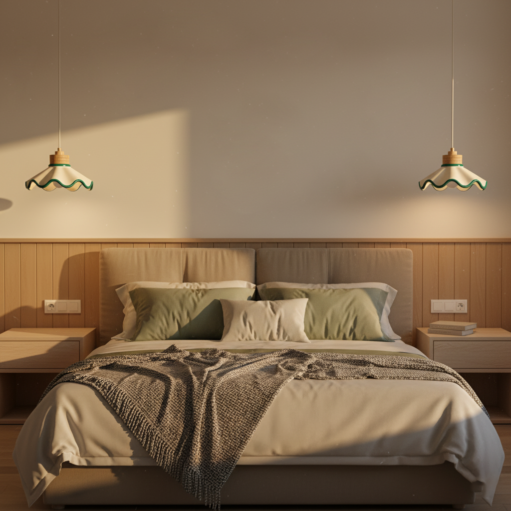 Najano Scalloped Pendant Light