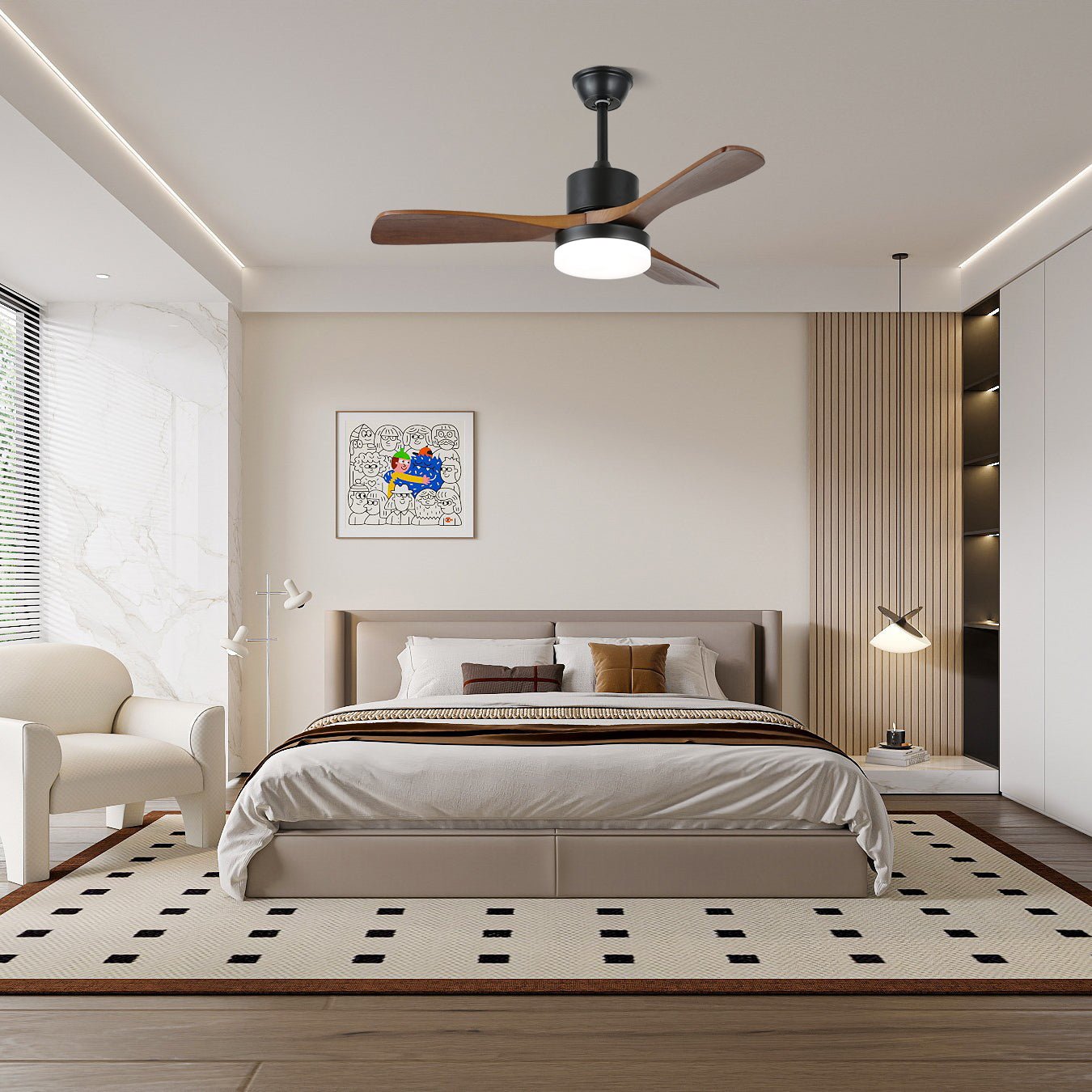 Loreeno Ceiling Fan Light