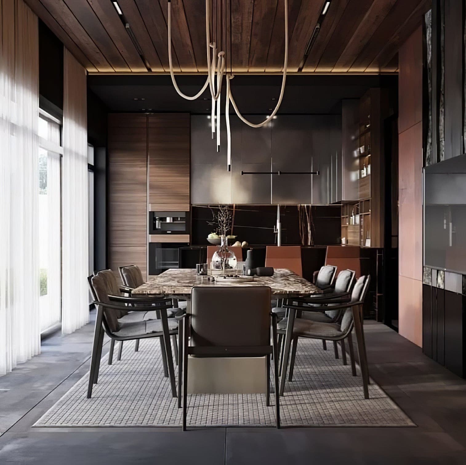 Okanira Flexible Pendant Light