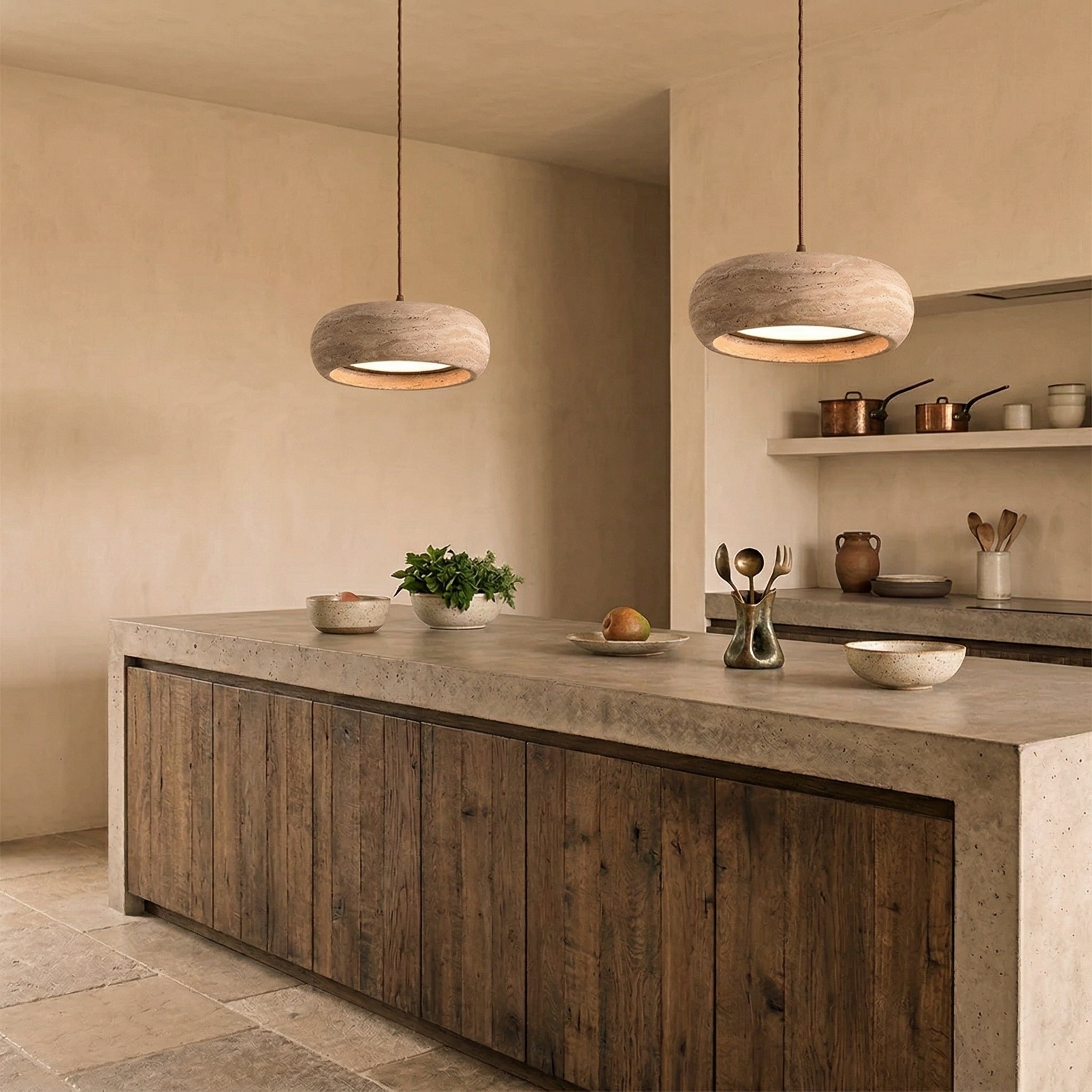Asoe Drum Pendant Light
