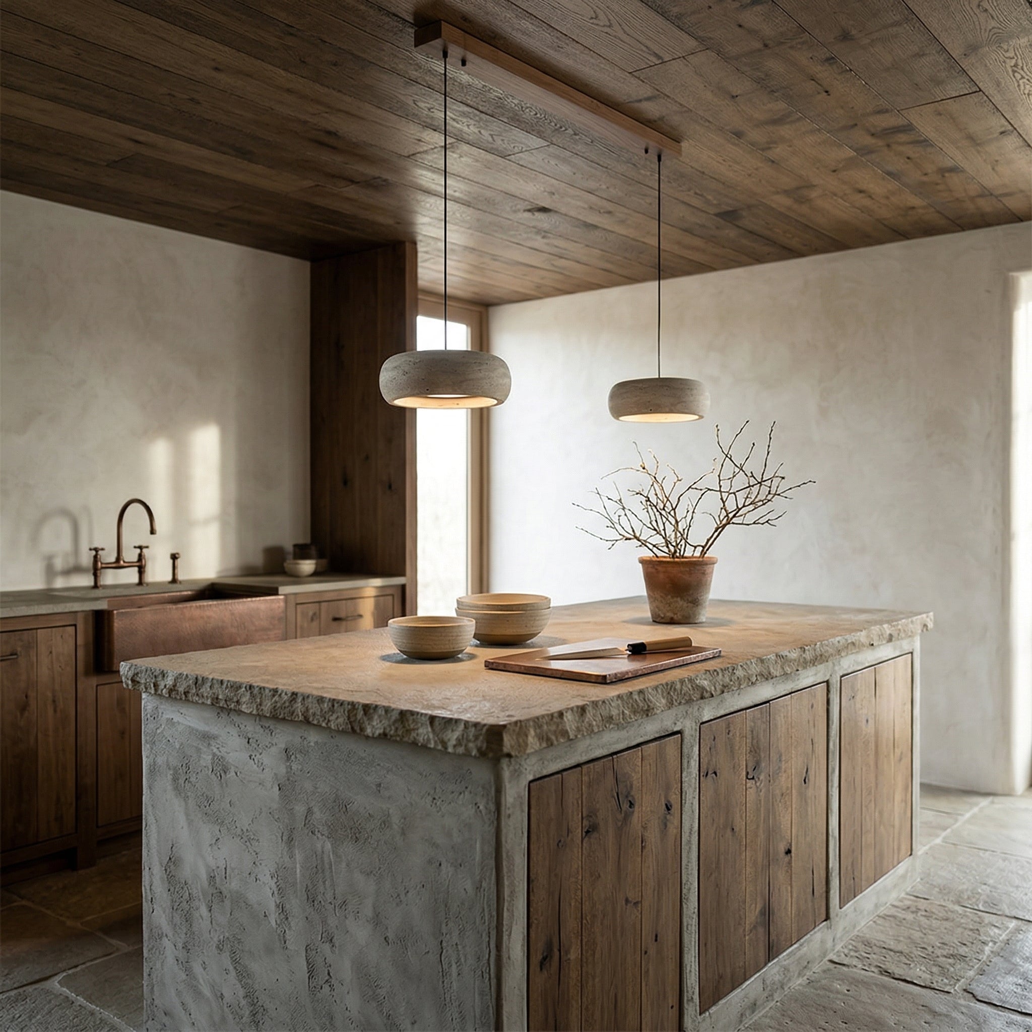 Asoe Drum Pendant Light