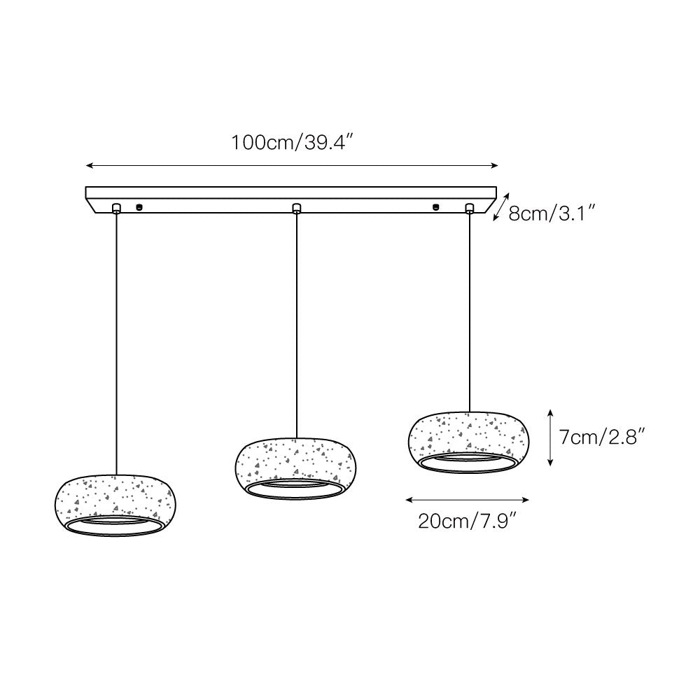 Asoe Drum Pendant Light