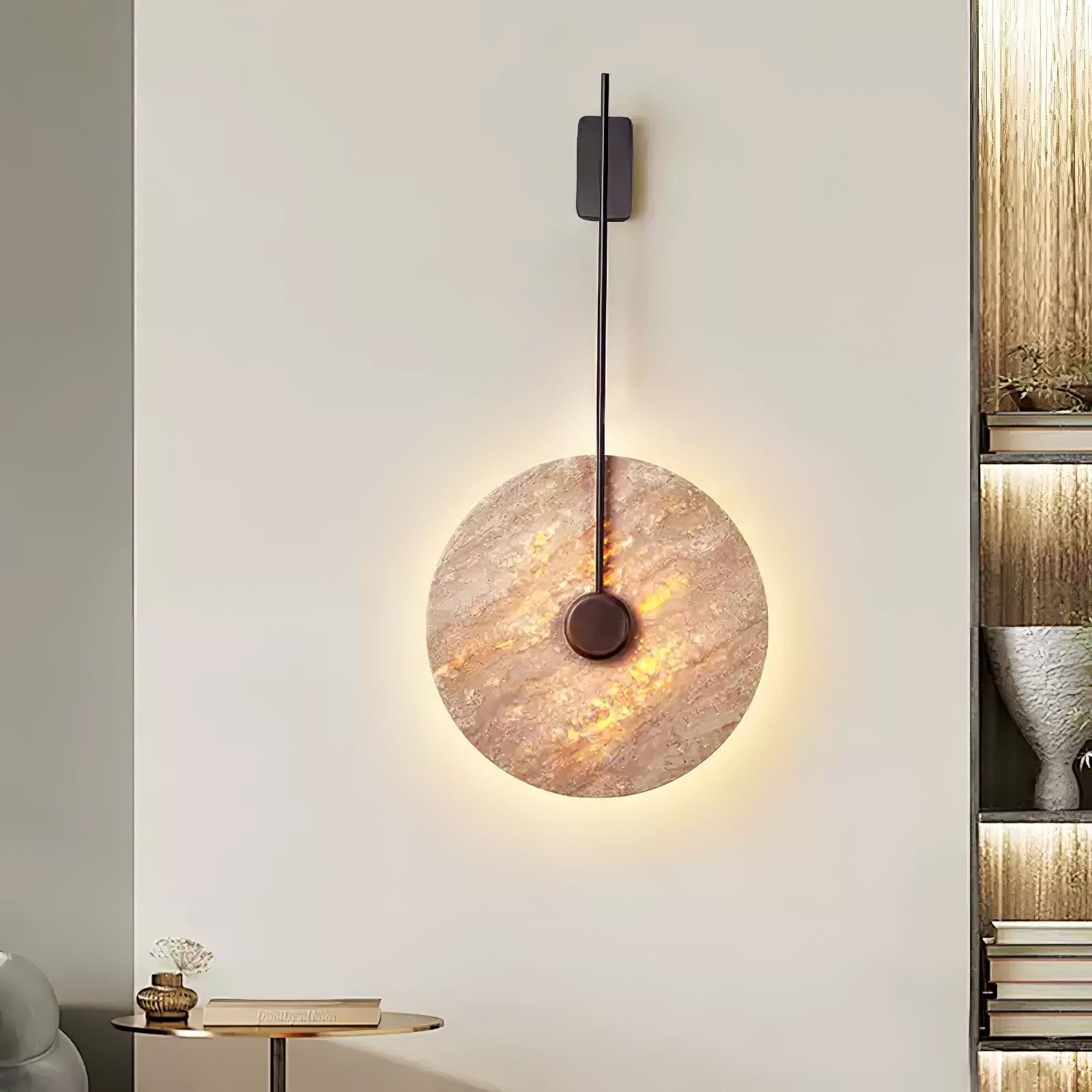 Fosim Travertine Wall Light