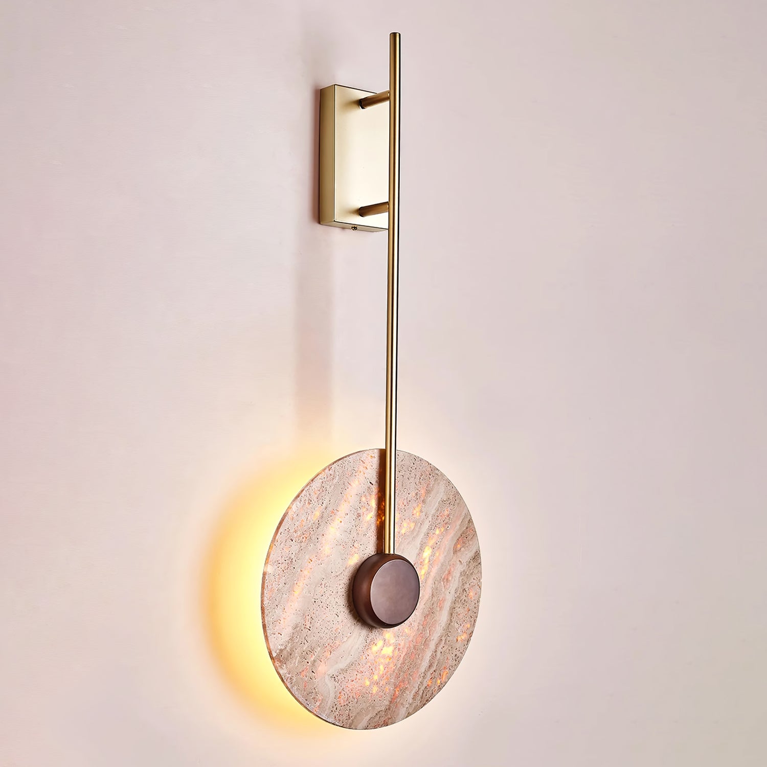 Fosim Travertine Wall Light