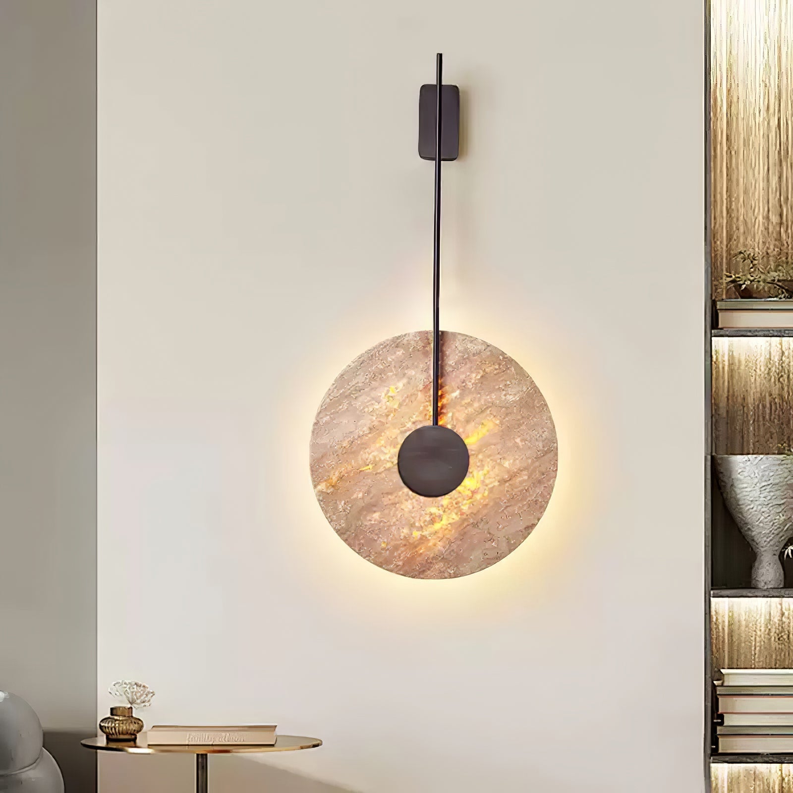 Fosim Travertine Wall Light