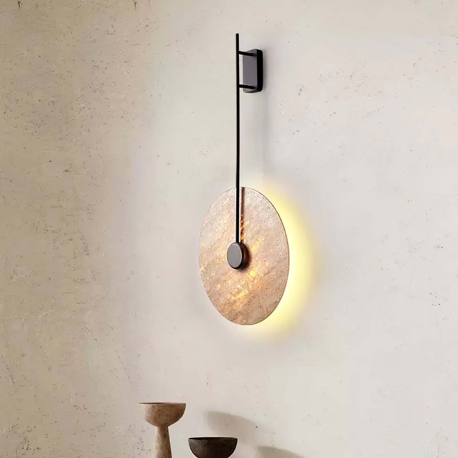 Fosim Travertine Wall Light