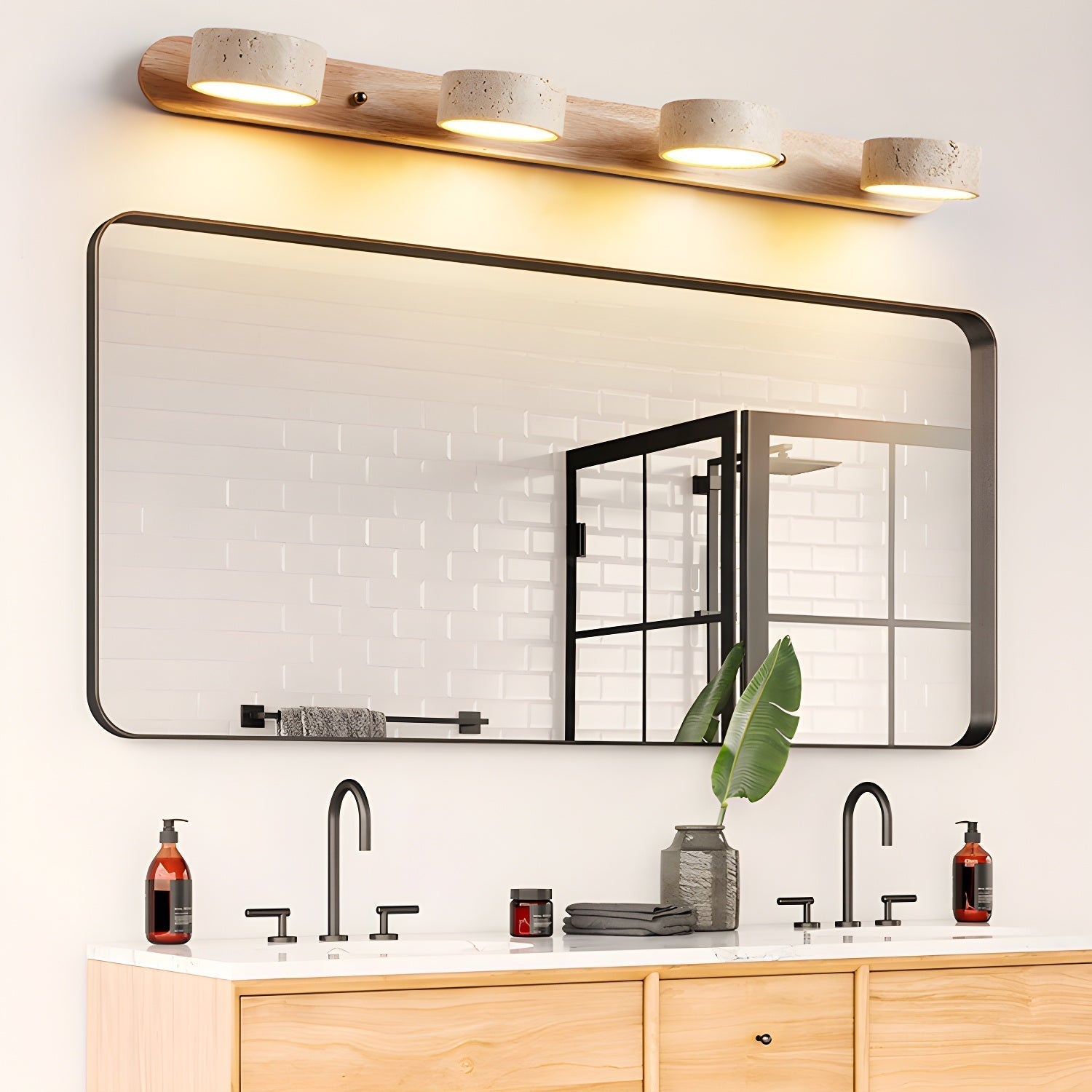 Keliso Travertine Wall Light