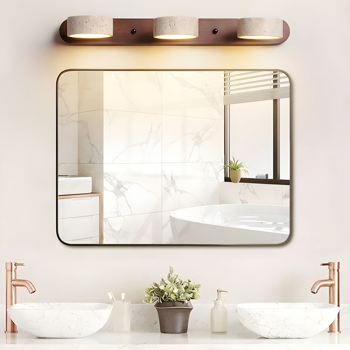 Keliso Travertine Wall Light