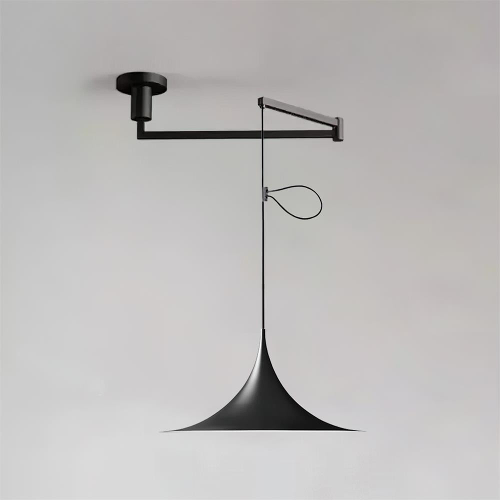 Trumpet Swing Arm Pendant Light – detail 10