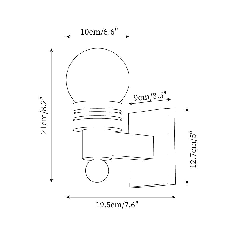 Cazor Outdoor Wall Light