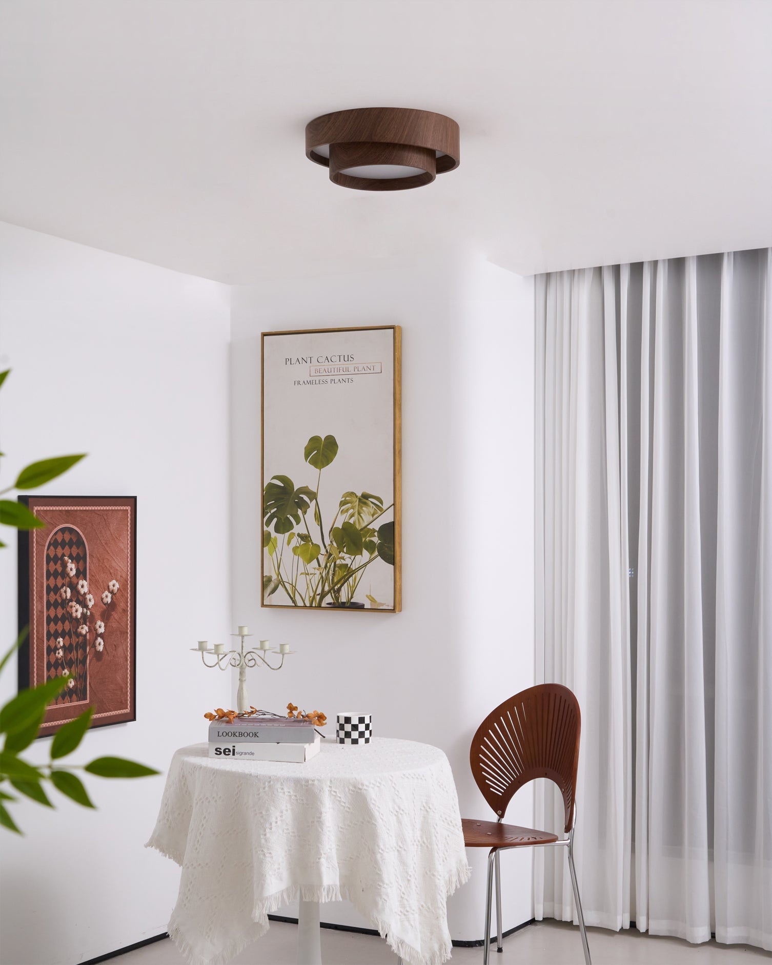 Aviraya Round Ceiling Light