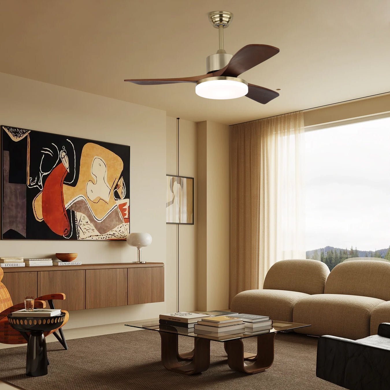 Feroza Ceiling Fan Light