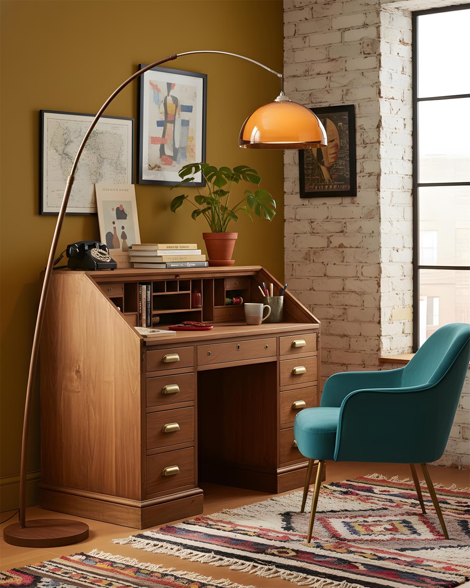 Alrello Arc Floor Lamp