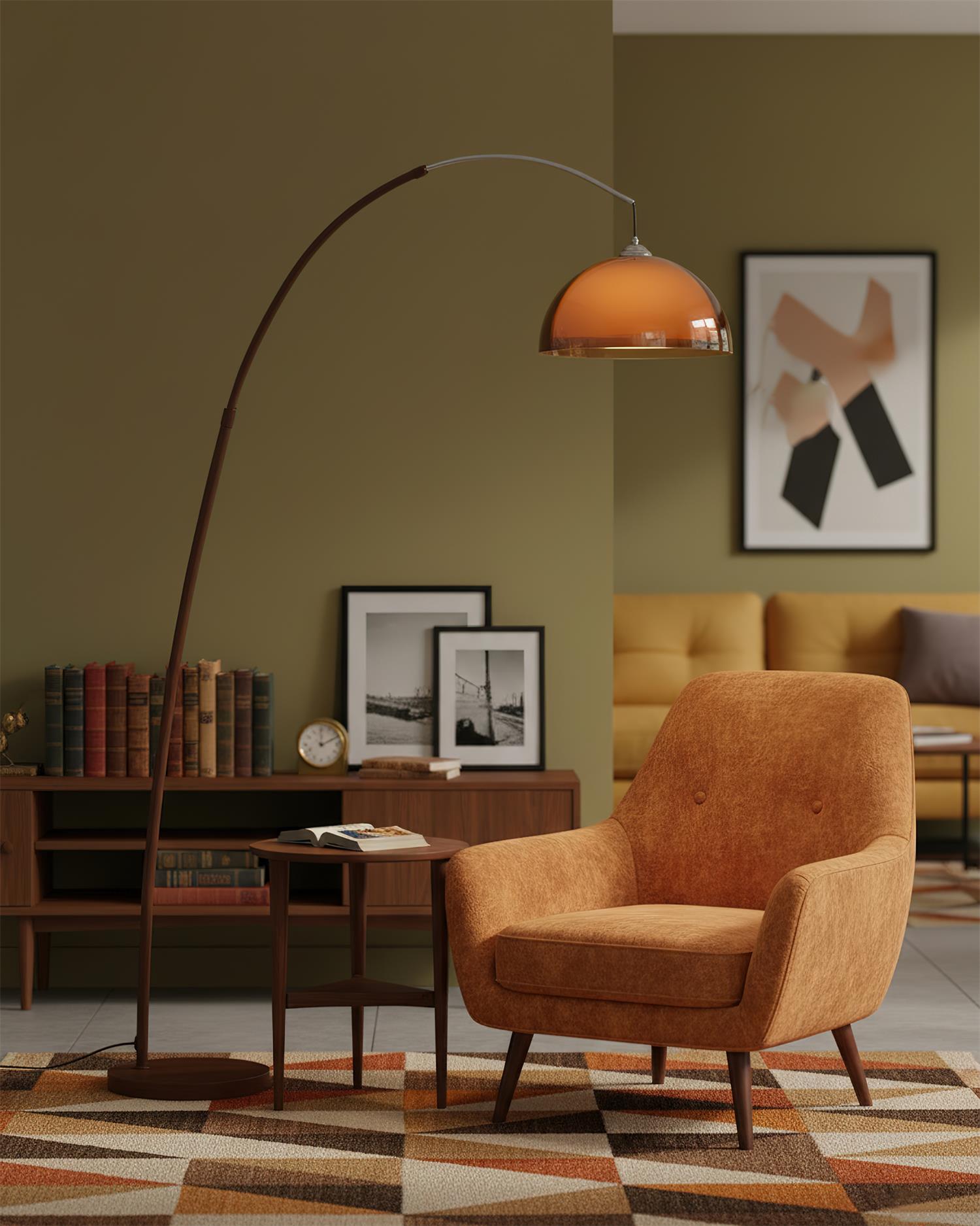 Alrello Arc Floor Lamp