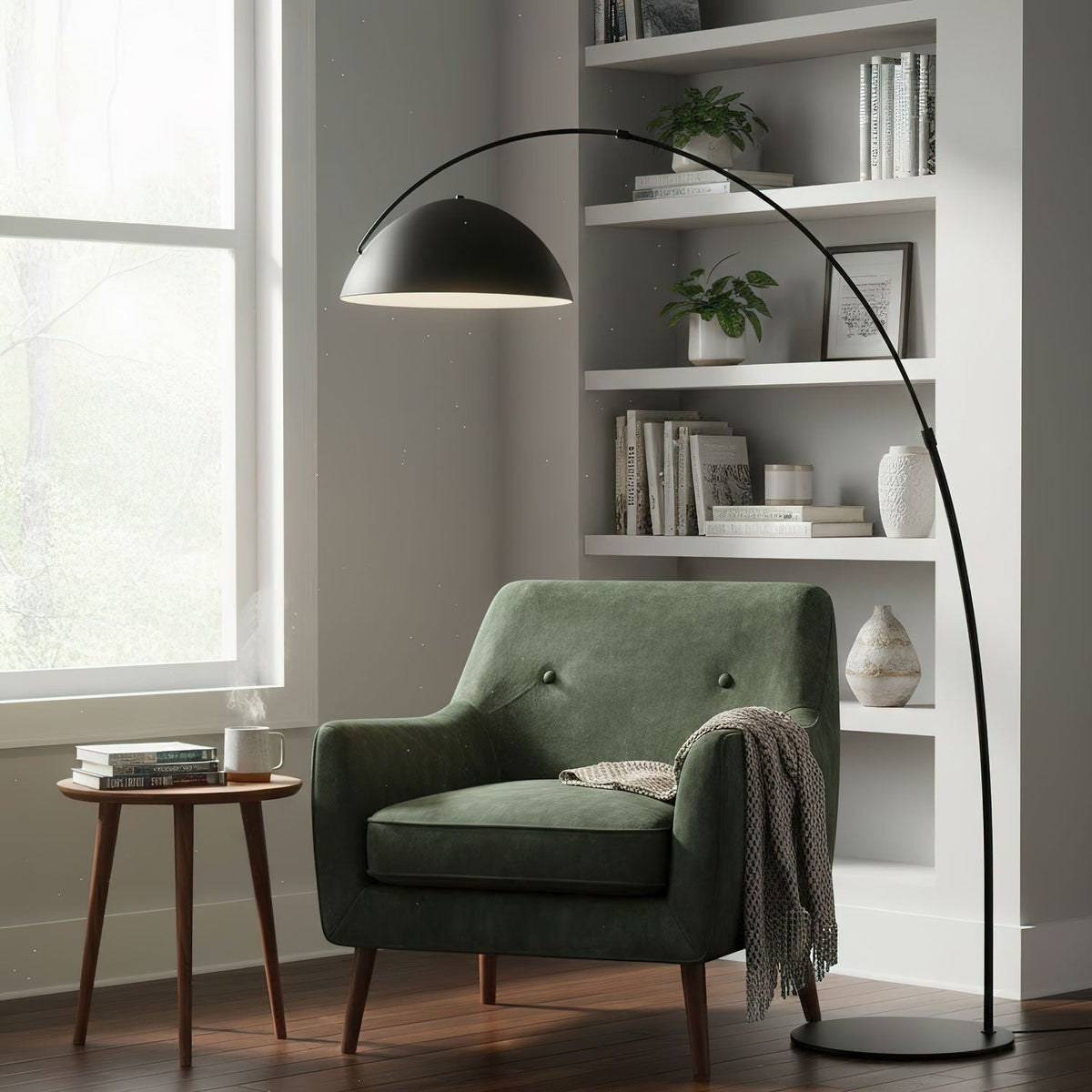 Rivon Arc Floor Lamp