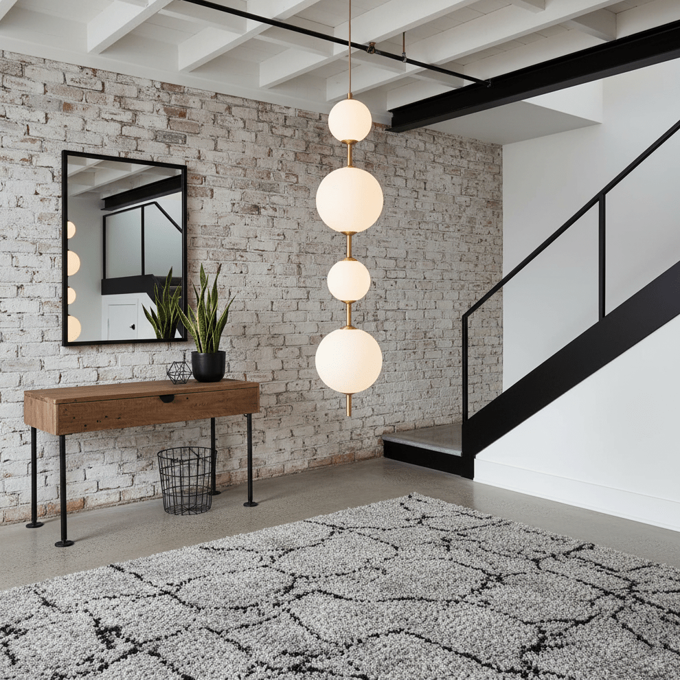 Rojo Globe Pendant Light