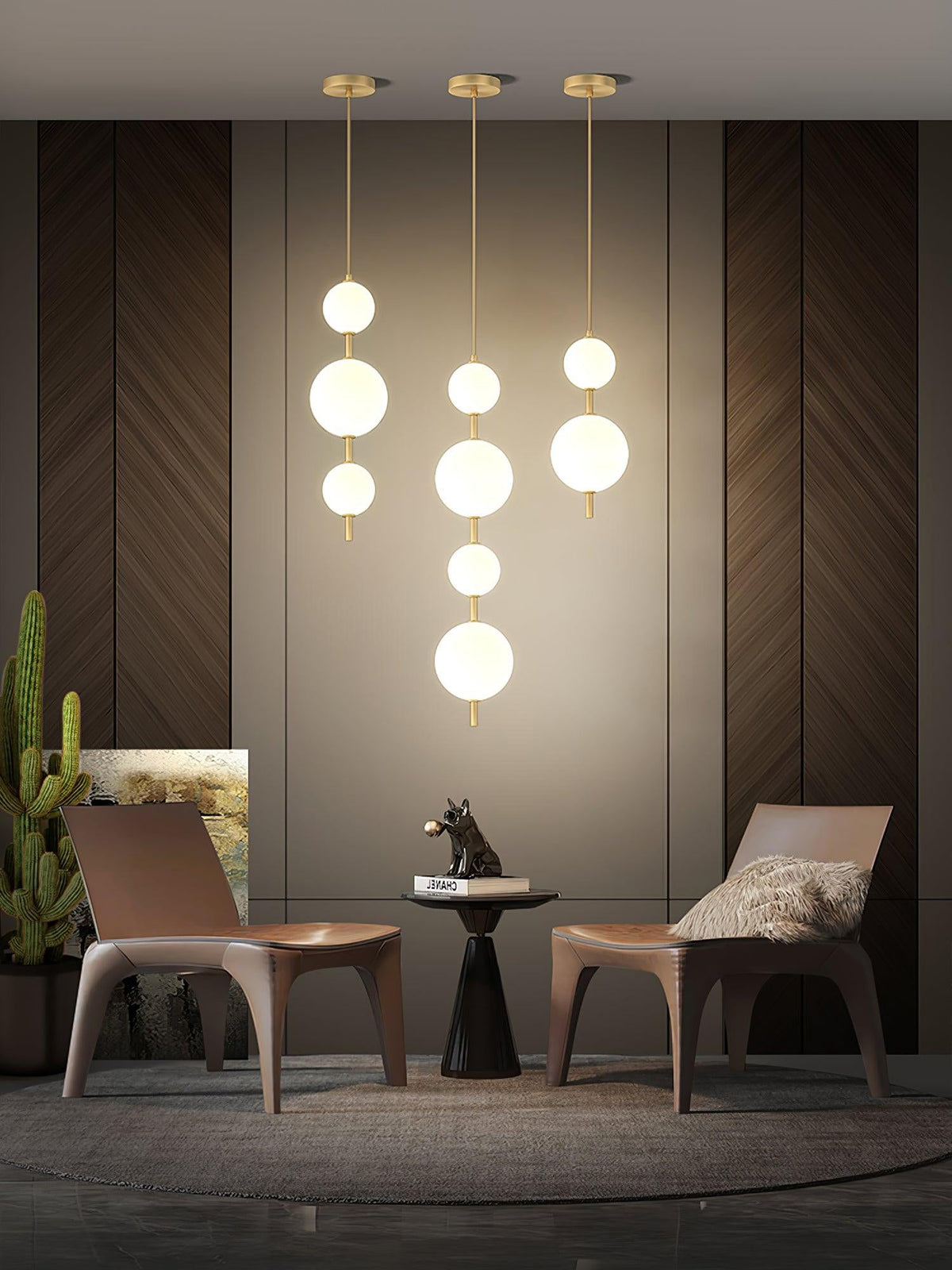 Rojo Globe Pendant Light
