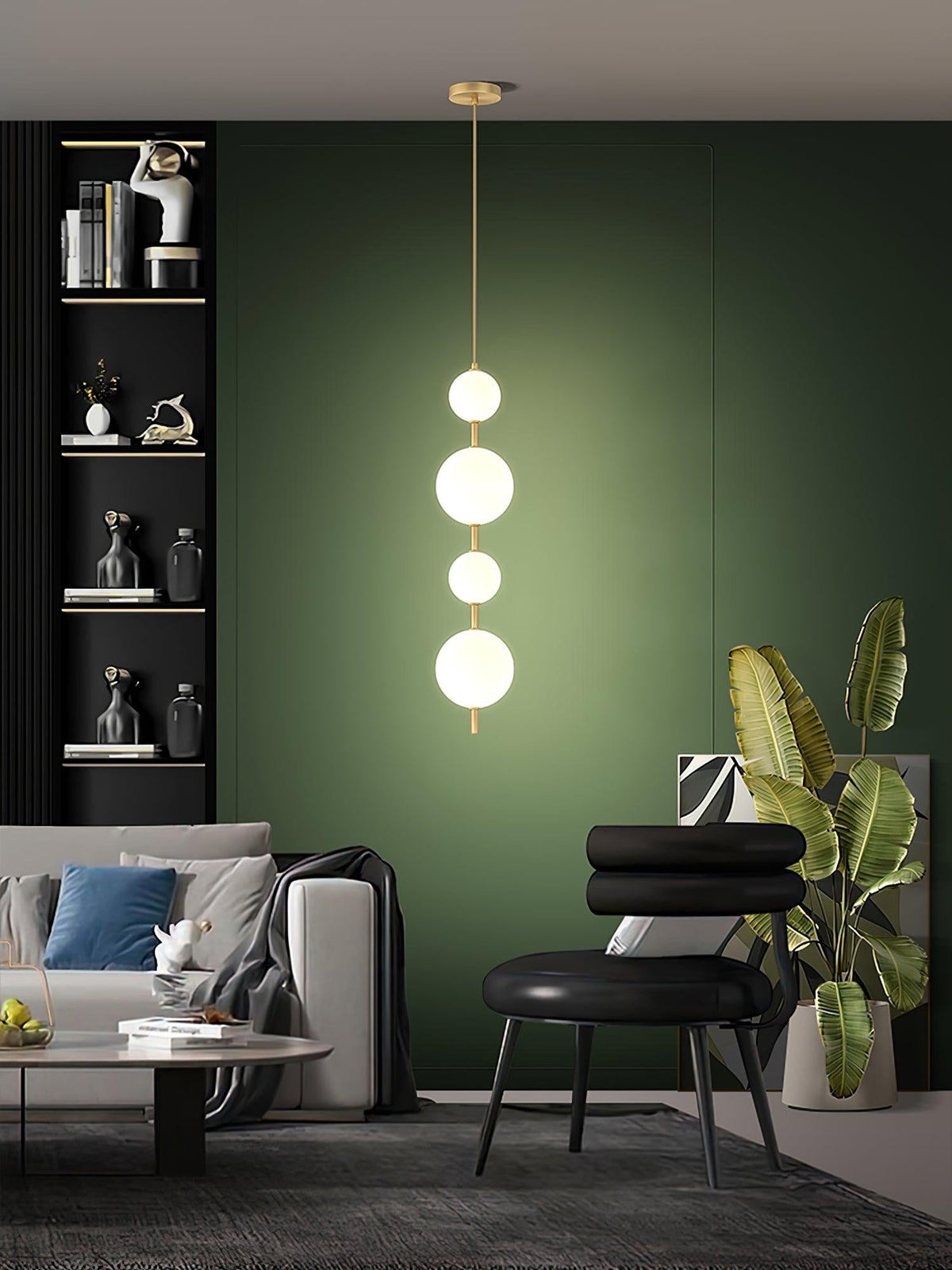 Rojo Globe Pendant Light