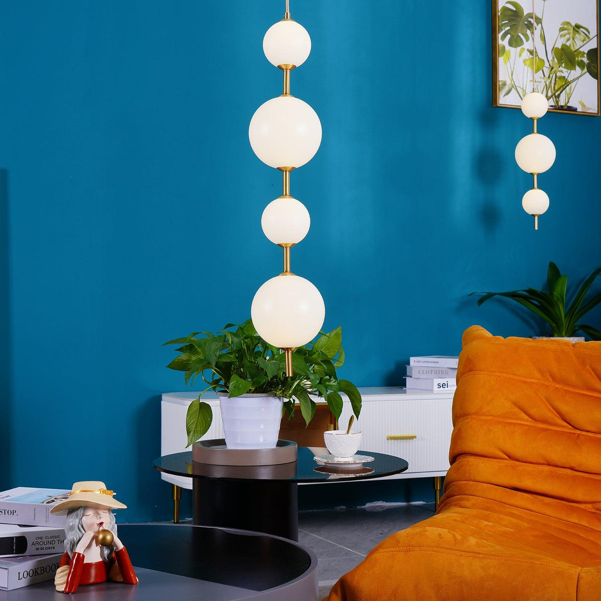 Rojo Globe Pendant Light