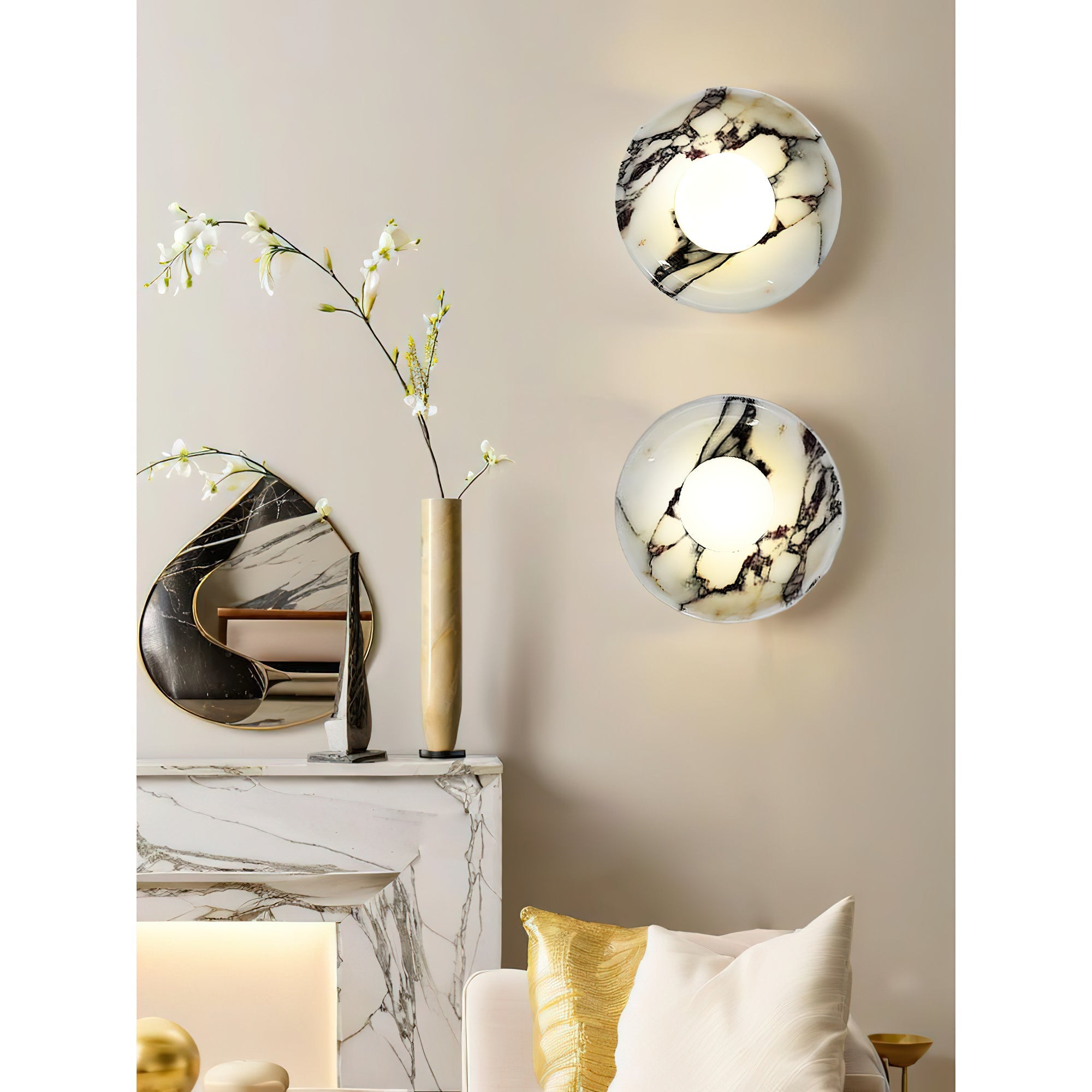 Burilan Round Wall Light