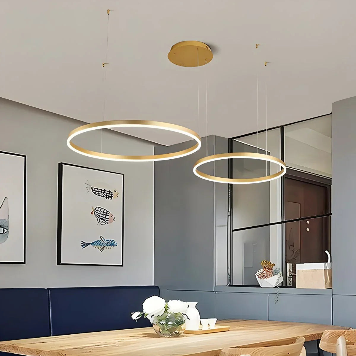 Mirocera Ring Pendant Light