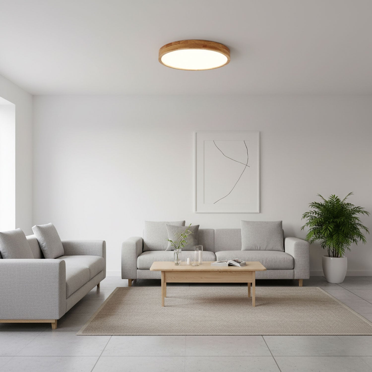 Alerain Geometric Ceiling Light
