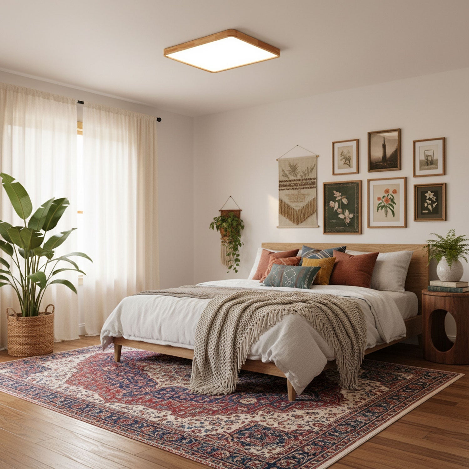 Alerain Geometric Ceiling Light