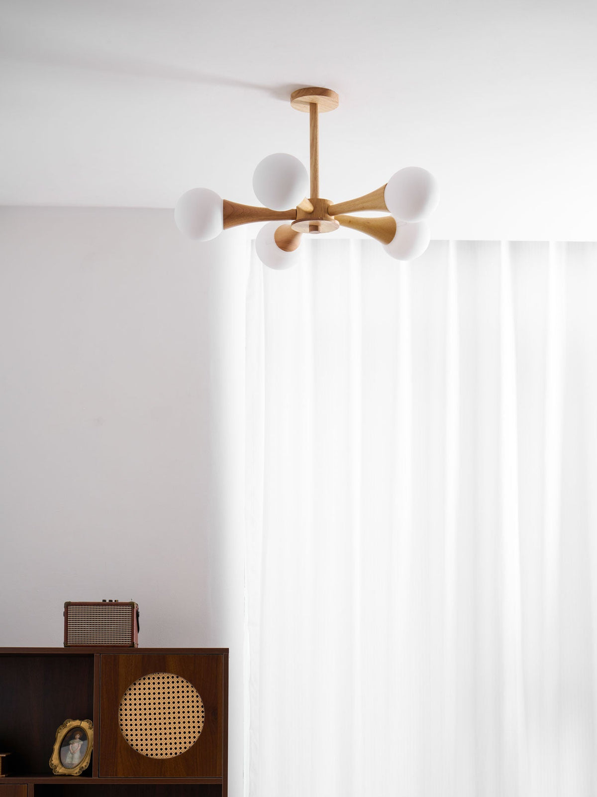 Wooden Nera Chandelier – detail 35