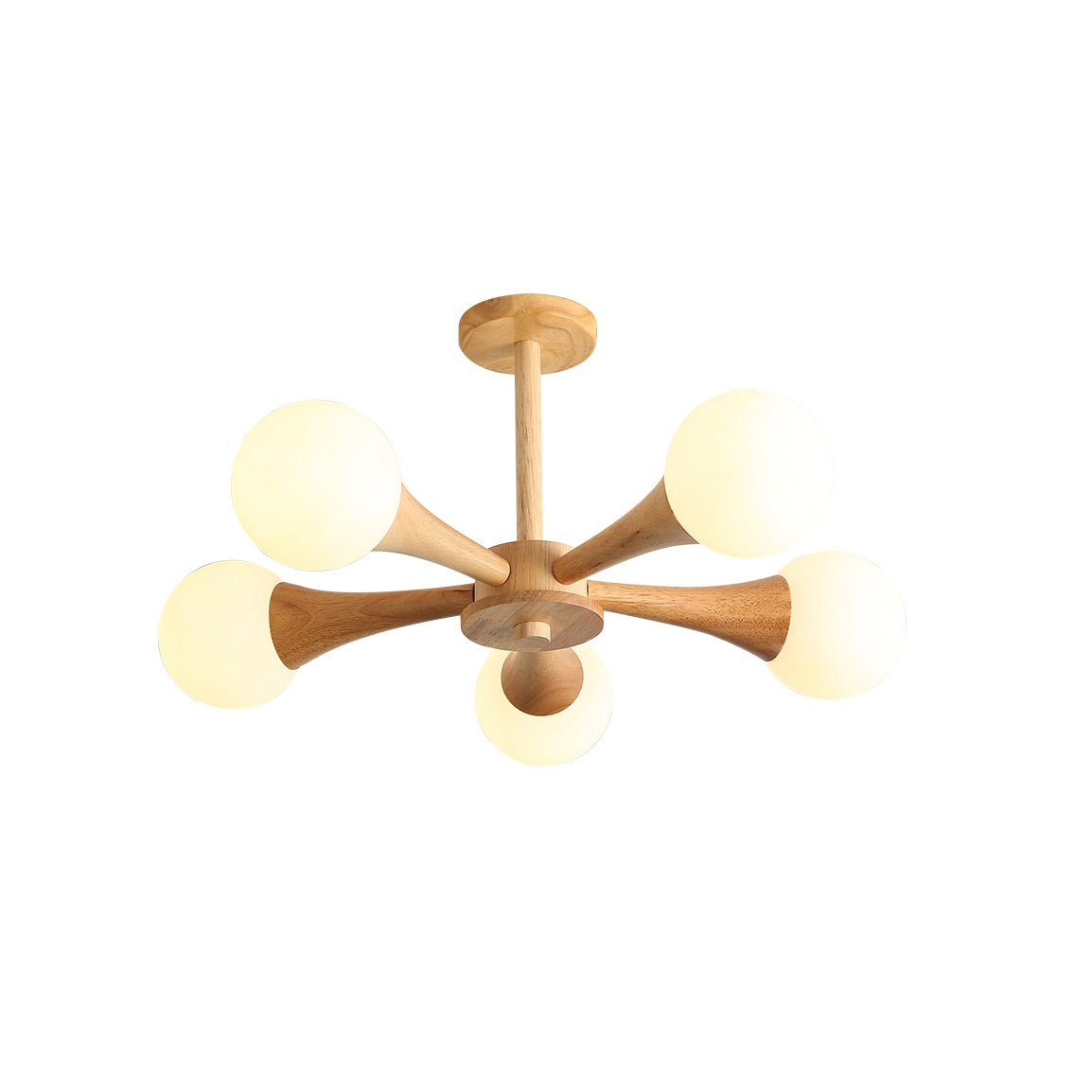 Wooden Nera Chandelier – detail 20