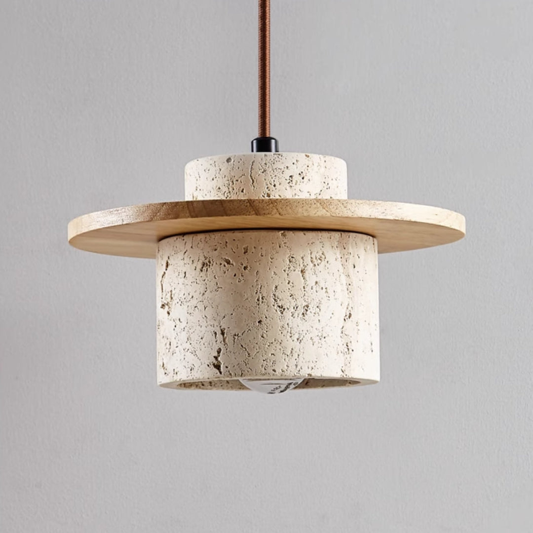 Corsan Travertine Pendant Light