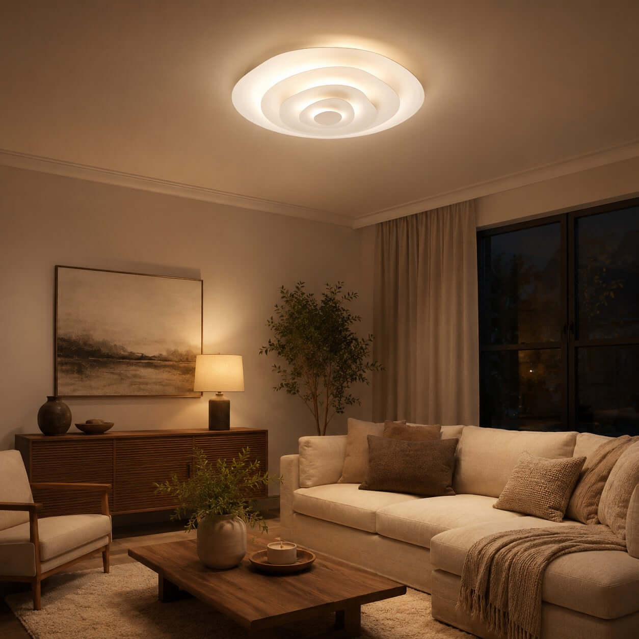 Giki Layered Ceiling Light