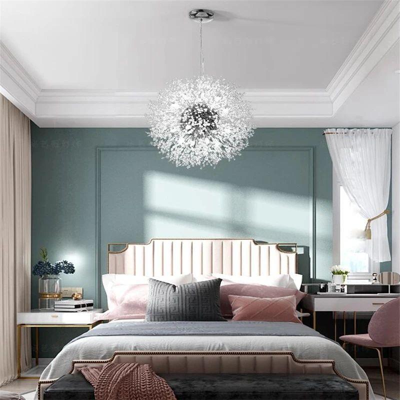 Crystal Dandelion Chandelier – detail 29