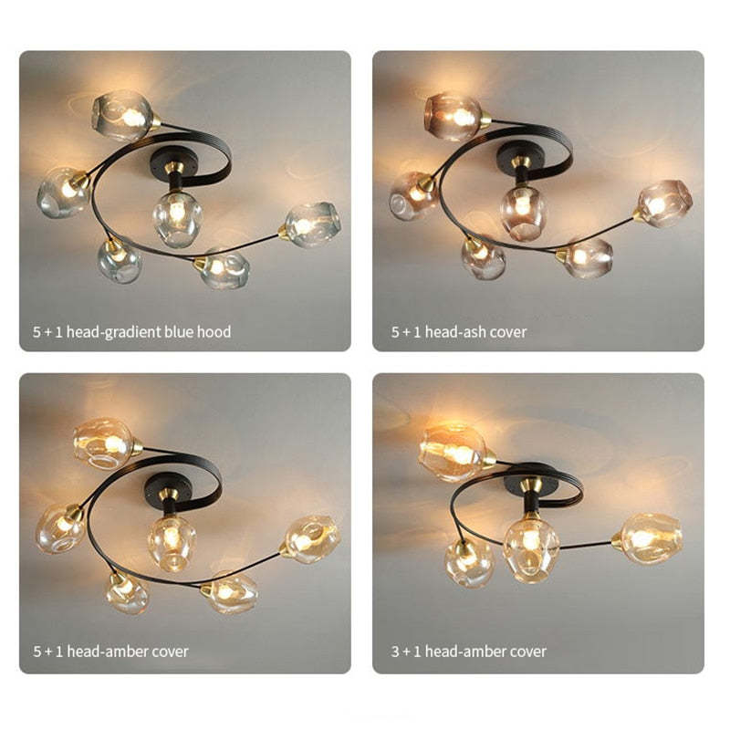 Teci Modern Ceiling Light