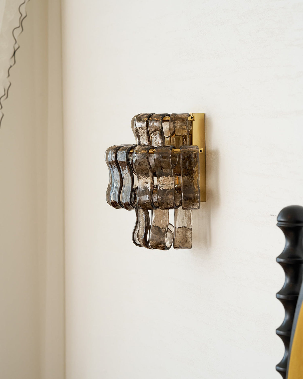 Akenaro Fluted Wall Light