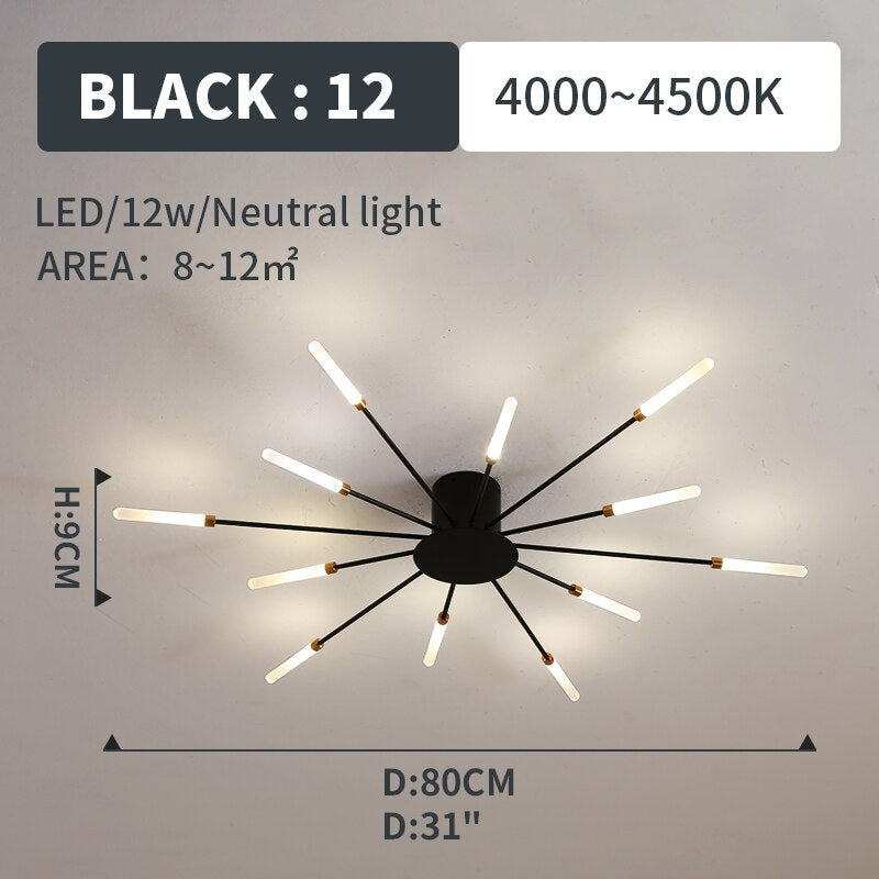 Arralessa Firework Ceiling Light
