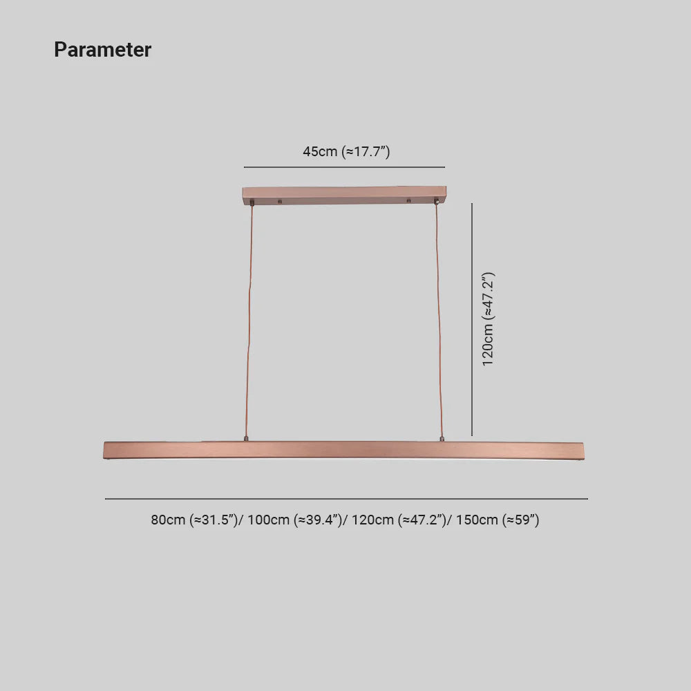 Aroraena Linear Pendant Light