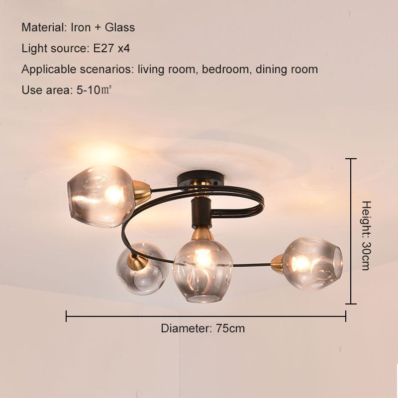 Teci Modern Ceiling Light