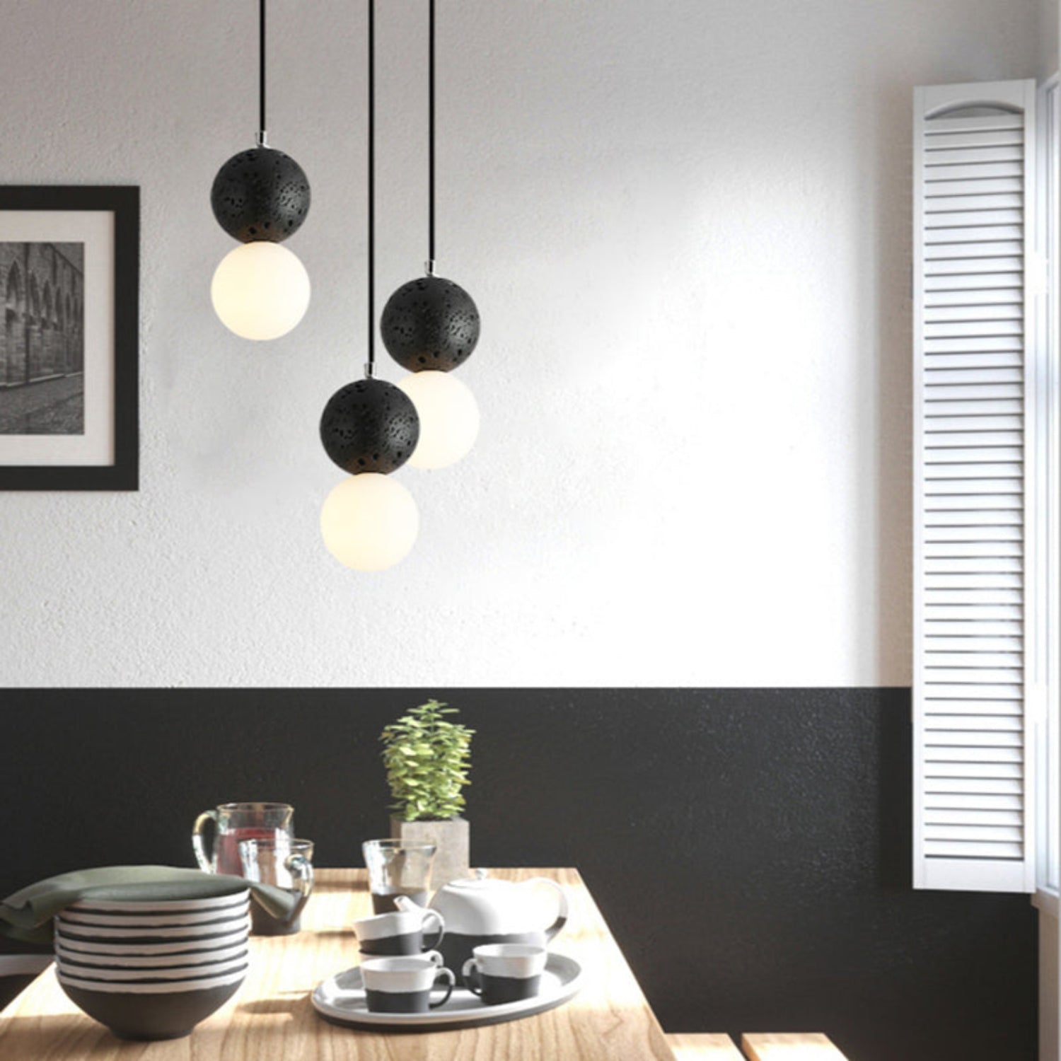 Povo Spherical Pendant Light