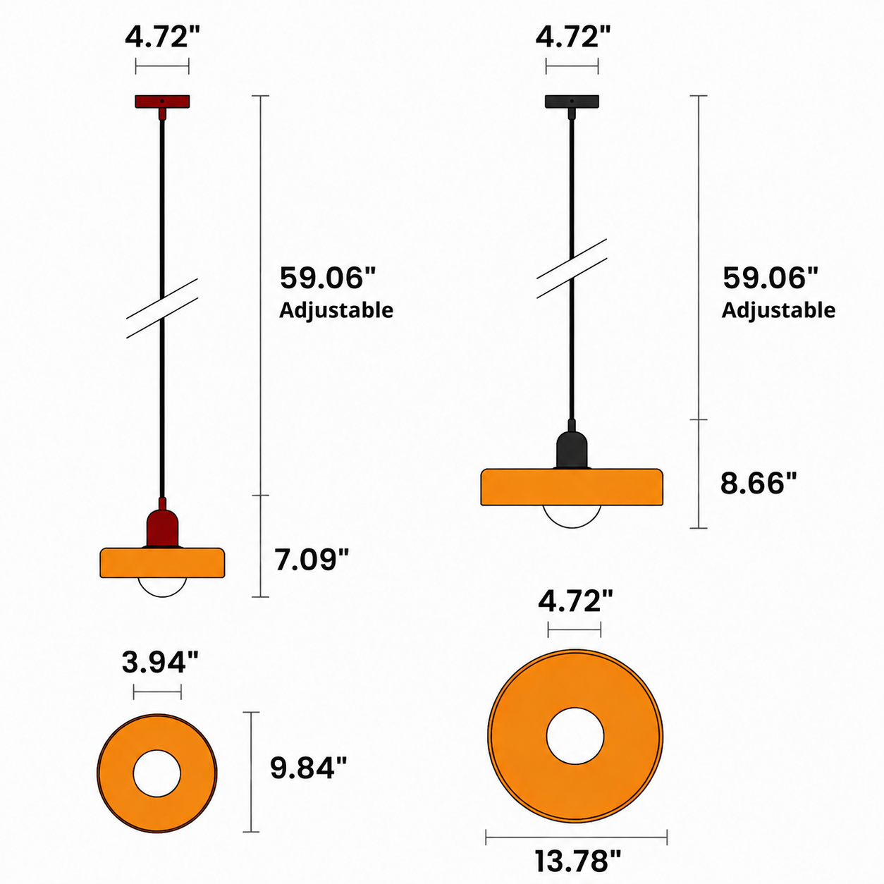 Lozecan Retro Pendant Light