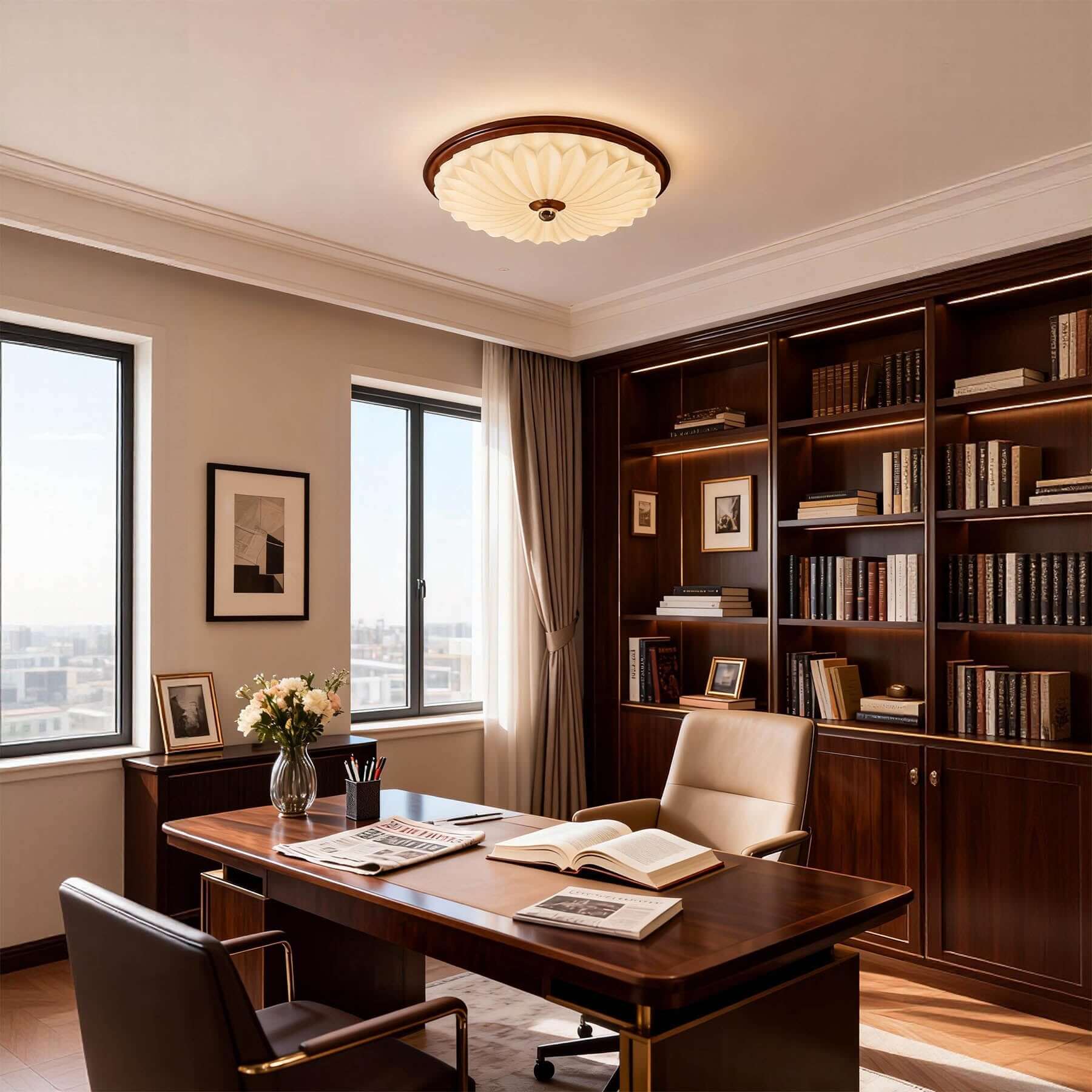 Alamer Round Ceiling Light
