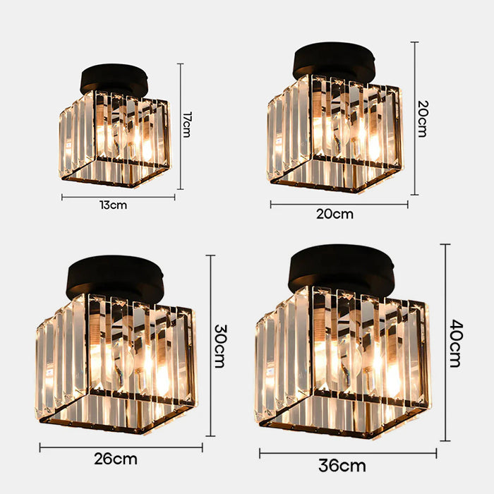 Kellan Crystal Ceiling Light