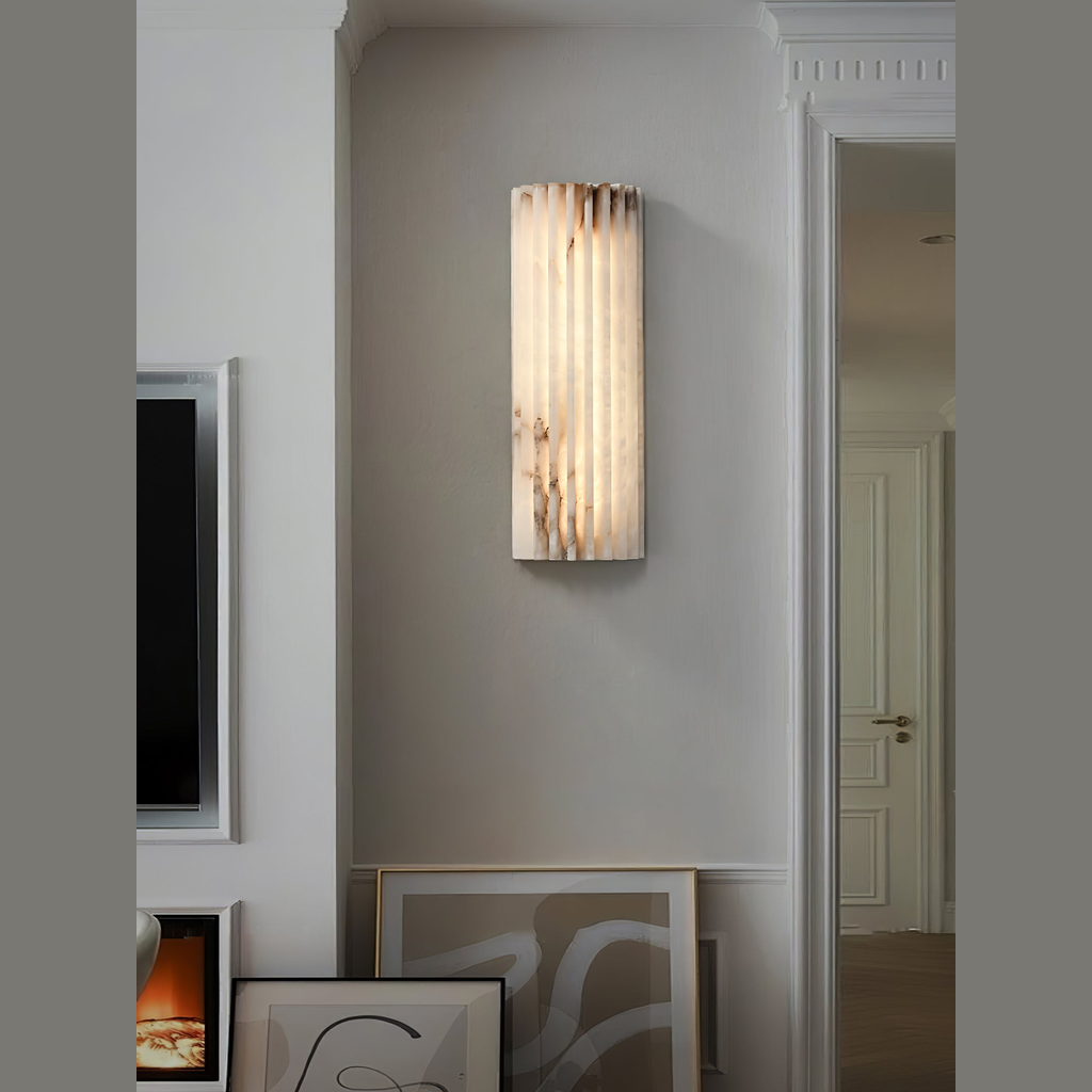 Arralna Alabaster Wall Light