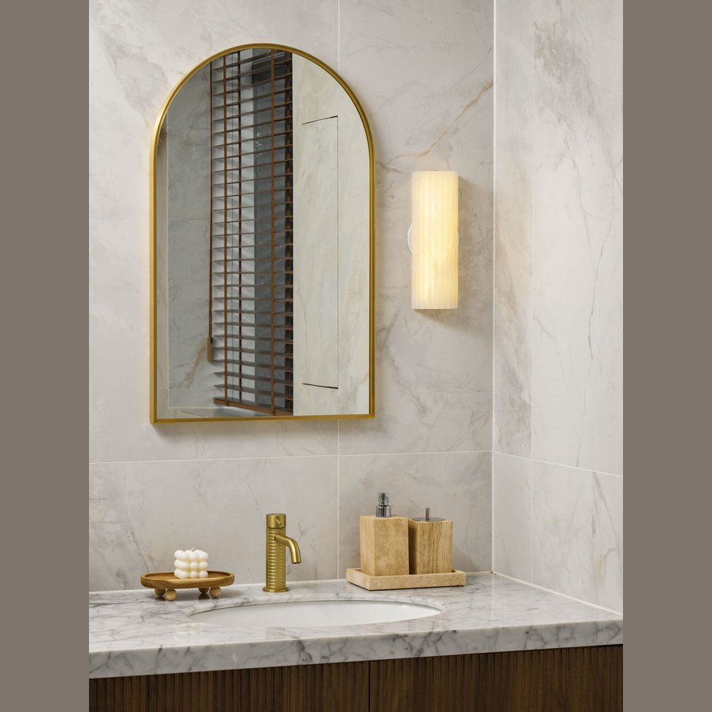 Arralna Alabaster Wall Light