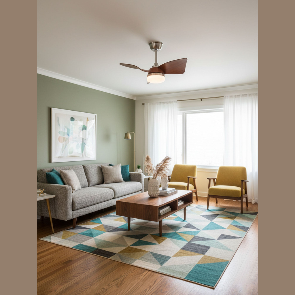 Avolavo Modern Ceiling Fan Light