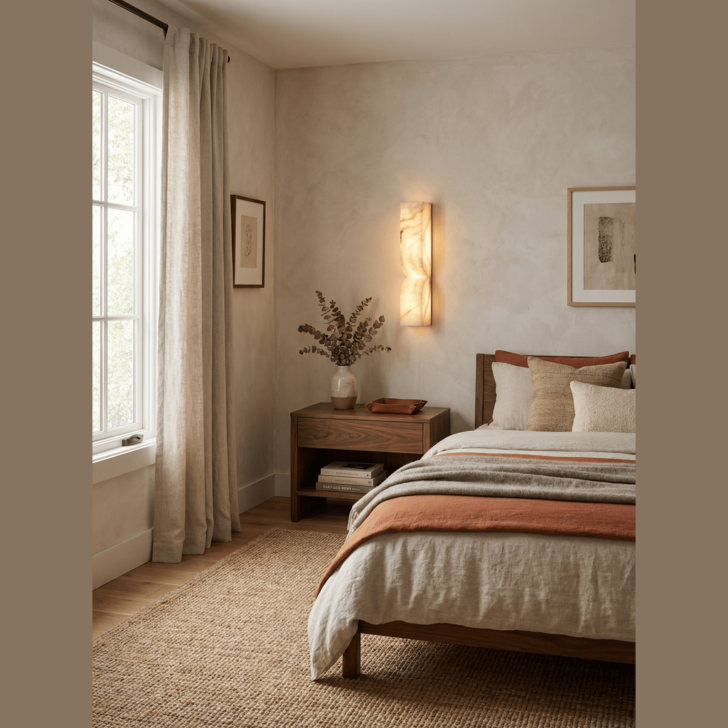 Soroza Alabaster Wall Light